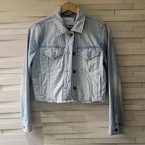 Pistola Cropped Jean Jacket